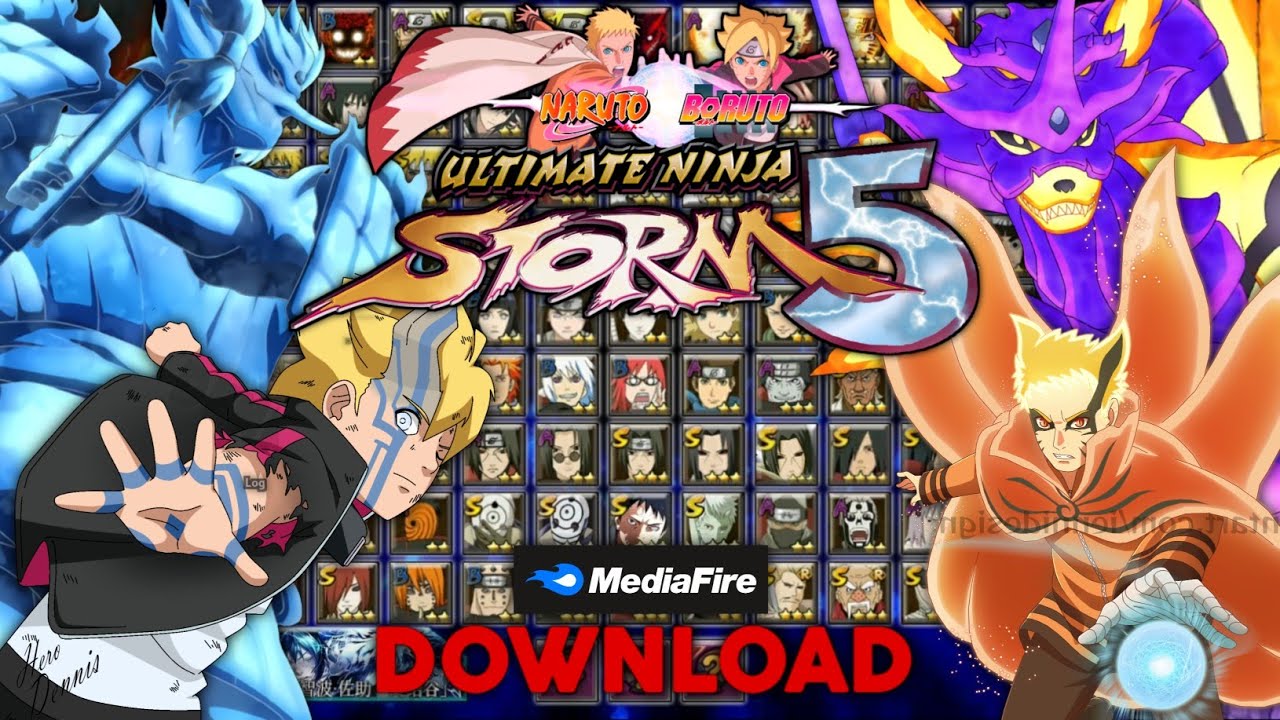 Naruto Ultimate Ninja Storm 5 Mugen Apk For Android BVN Mod Download -  BiliBili