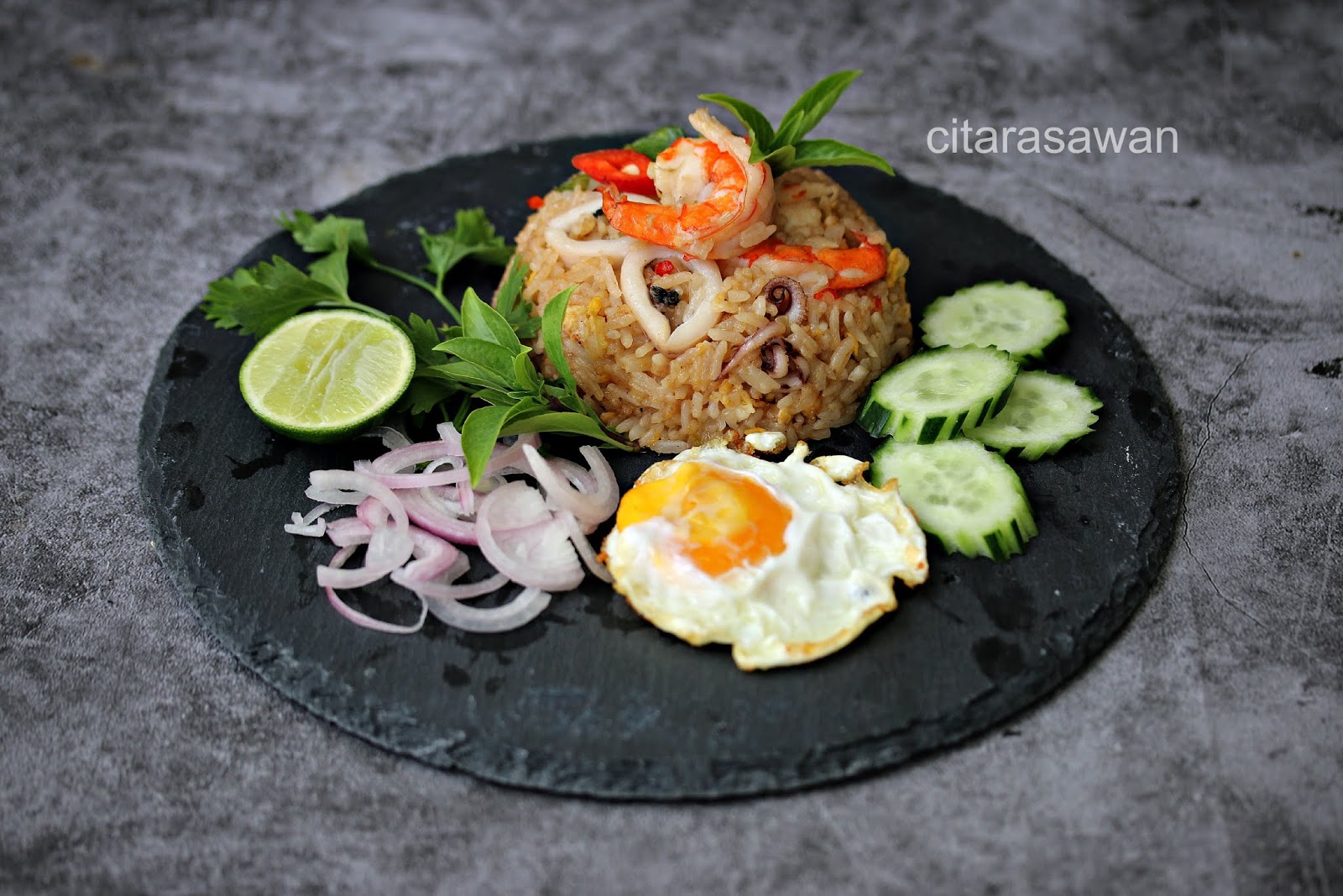 Nasi Goreng Daun Selasih Ala Thai ~ Resepi Terbaik