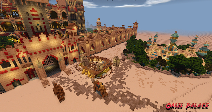 Oasis Palace - Minecraft BE Map