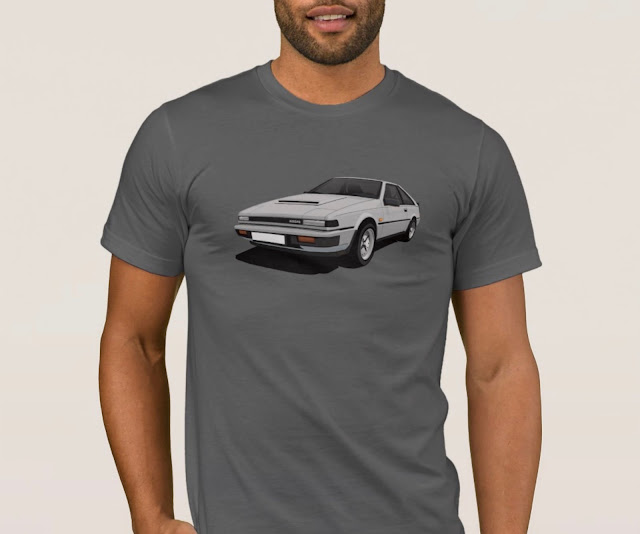 Nissan Silvia Gazelle 200SX (S12) car shirts