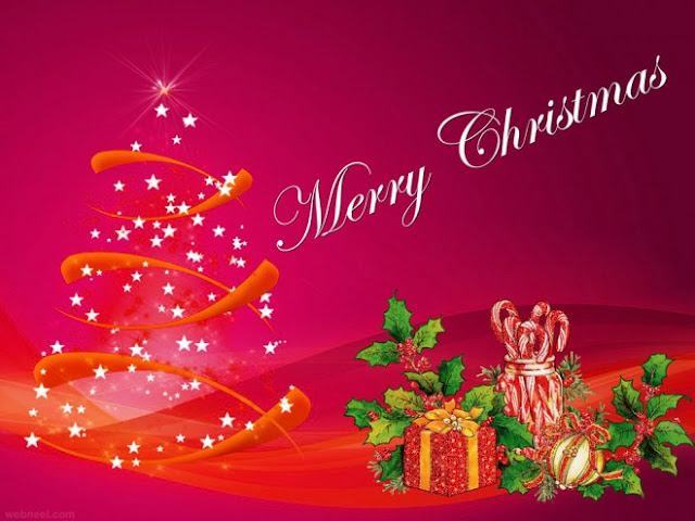Merry Christmas Gift Image For Card