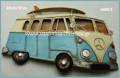 μινιατουρα αυτοκινητάκι ρετρο-vintage συλεκτική μινιατουρα λεωφορειο μεταλλική δωρο διακοσμητικό