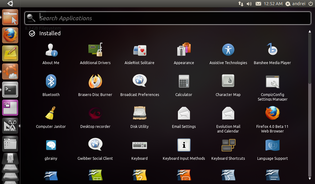 openoffice 3.4 screenshots. Unity Update (3.4.6) Brings