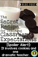 Classroom Expectations Cookie Lab makes conveying your expectations fun and memorable!