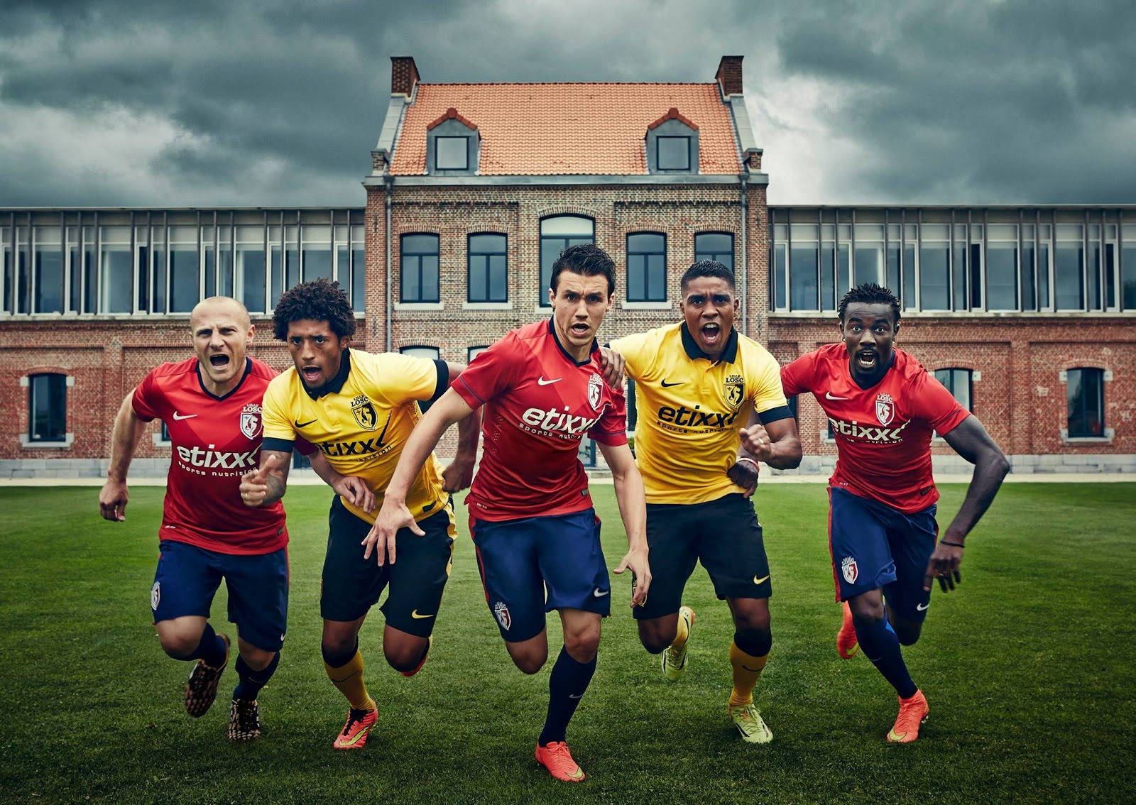 Nike Lille OSC 14-15 Home and Away Kits Released - Footy ...