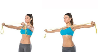 Resistance band pull apart