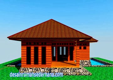 Desain Rumah  Kayu  Mungil Bisa Untuk Villa Desain Rumah  