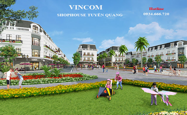 Khu vui chơi cho trẻ em Vincom Shophouse Tuyên Quang