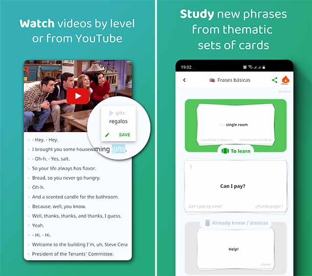 DuoCards - Language Flashcards: Học ngôn ngữ với thẻ ghi nhớ a2
