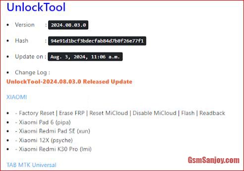 Unlock Tool V2024.08.03.0 Released Free 2024 Download