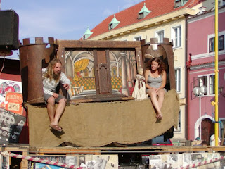 Mobile theater in Prague