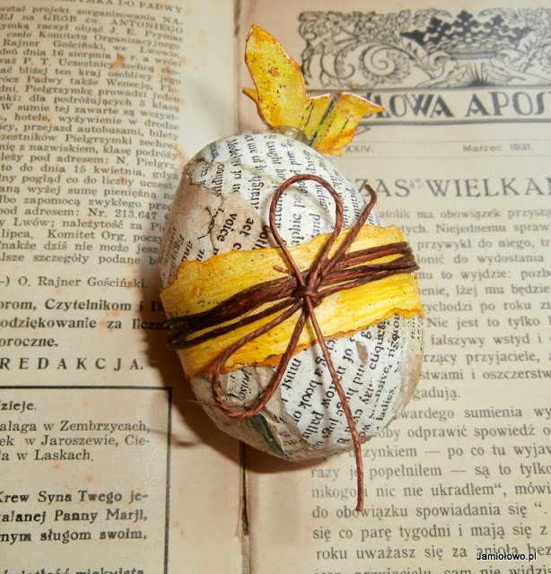 nietypowe wielkanocne jajko dla miłośników książek