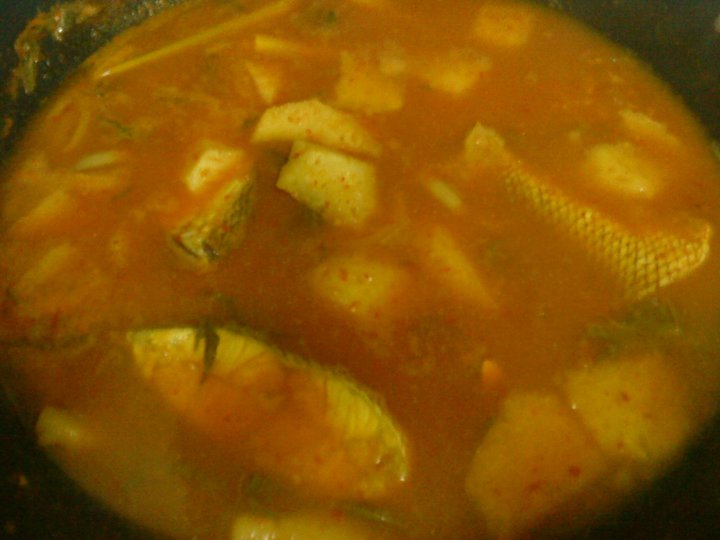 ~ MY SWEET RECIPE ~: IKAN MERAH ASAM REBUS