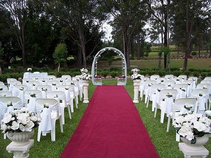 outdoor wedding decorations