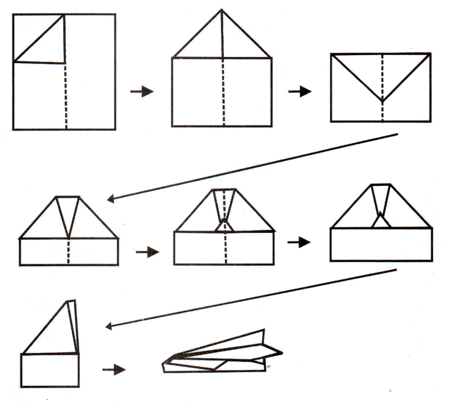 Origami Pesawat Kertas – Comot