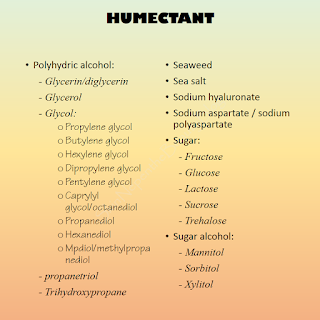 Some examples of humectant ingredients