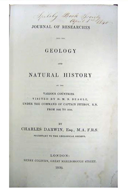 Печатное издание дневника Дарвина