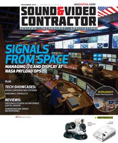 Sound & Video Contractor - November 2015 | ISSN 0741-1715 | TRUE PDF | Mensile | Professionisti | Audio | Home Entertainment | Sicurezza | Tecnologia
Sound & Video Contractor has provided solutions to real-life systems contracting and installation challenges. It is the only magazine in the sound and video contract industry that provides in-depth applications and business-related information covering the spectrum of the contracting industry: commercial sound, security, home theater, automation, control systems and video presentation.