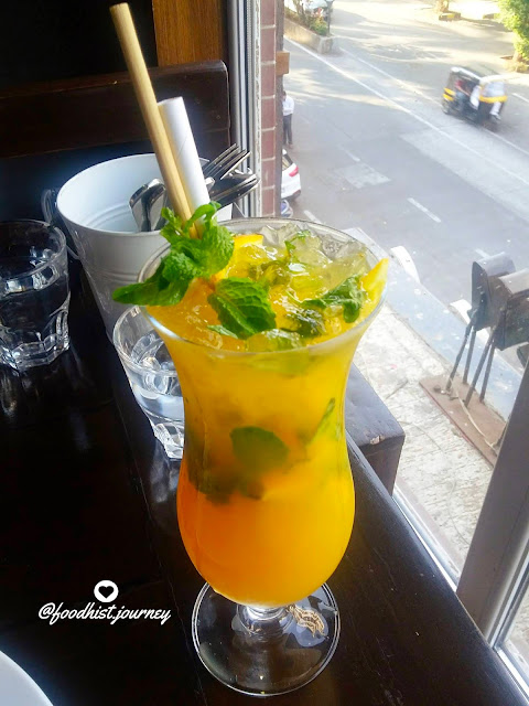 Lemon Mint and Orange Mocktail