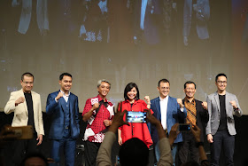 Motivator Indonesia Merry Riana, Bong Chandra, Tom Mc Iffle, Prasetya M Brata, Erbe Sentanu dan Edvan M Kautsar dalam Acara Indonesian Inspire Conference 