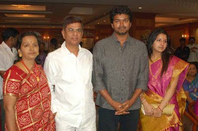 Vijay's father and mother