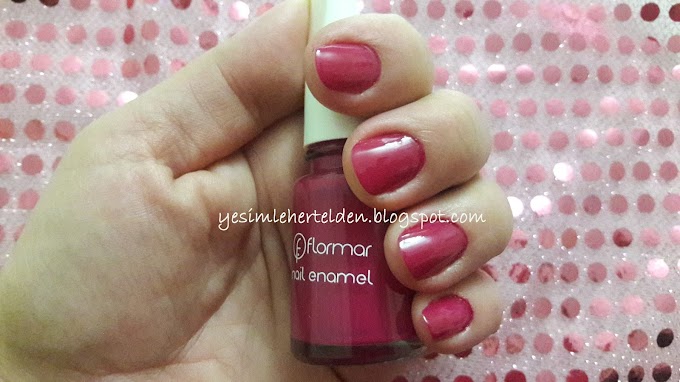 Flormar Nail Enamel Oje No 409 Purple With Pink 