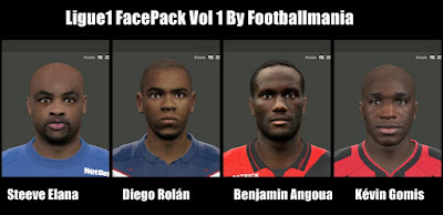 PES 2015 Ligue 1 FacePack Vol 1 by Footbalmania