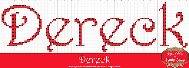 Nome Dereck em Ponto Cruz