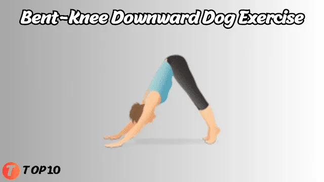 Bent-Knee Downward Dog Exercise