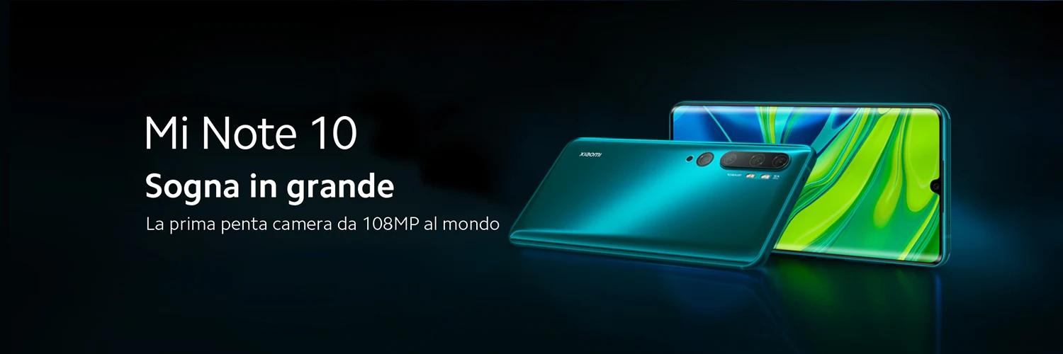 Nuovi Xiaomi Mi Note 10 e Redmi Note 8T | Video