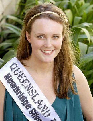 Kelly O'Shea, 2009 Queensland Rose of Tralee, is about to do something I'm 