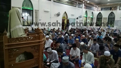 Malam ke 5, Majdah Agus Ceramah Tarwih di Masjid Rappokalling