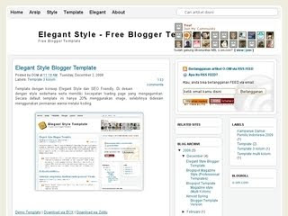 SEO Friendly Blogger template