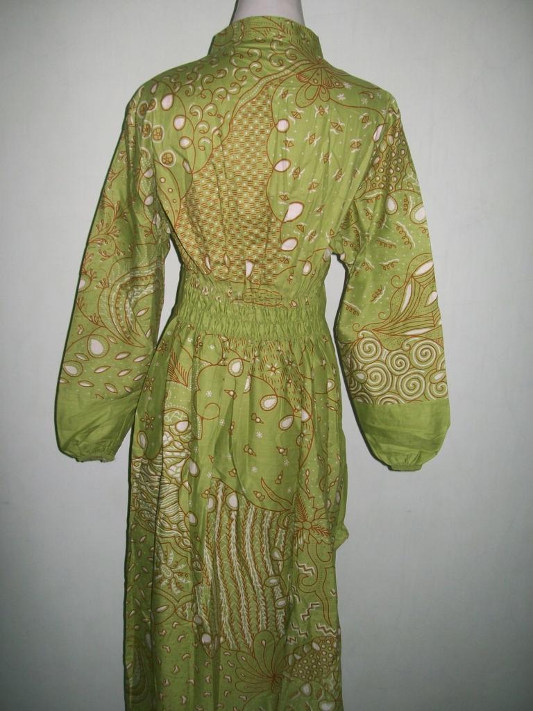 Baju Batik Muslimah Modern – Abaya/Gamis Batik Model Terbaru