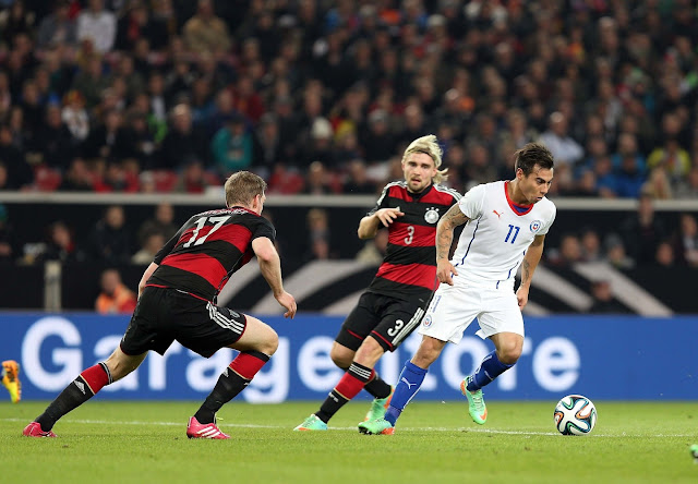 Alemania y Chile en partido amistoso, 5 de marzo de 2014