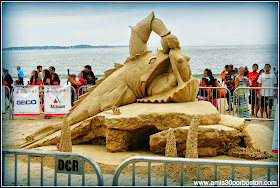 Revere Beach 2014 National Sand Sculpting Festival: "Sanil Trail"