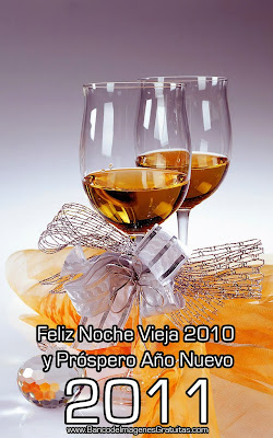 Imágenes con mensajes para Noche Vieja 2010 y Año Nuevo 2011