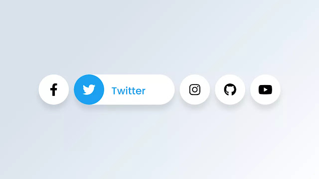 Awesome Hover Animation on Social Media Icons
