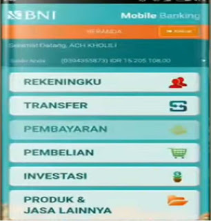 Cara registrasi mobile banking BNI