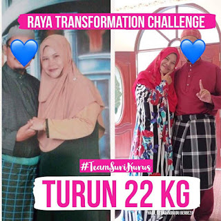 Testimoni Kurus dengan Herbalife Terkini 2018 : EDISI KURUS SEBELUM RAYA