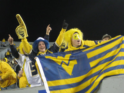 Derek Kief meets the WVU fans