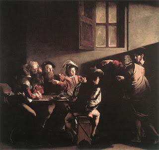 Caravaggio, "La vocación de san Mateo" (1599-1600)