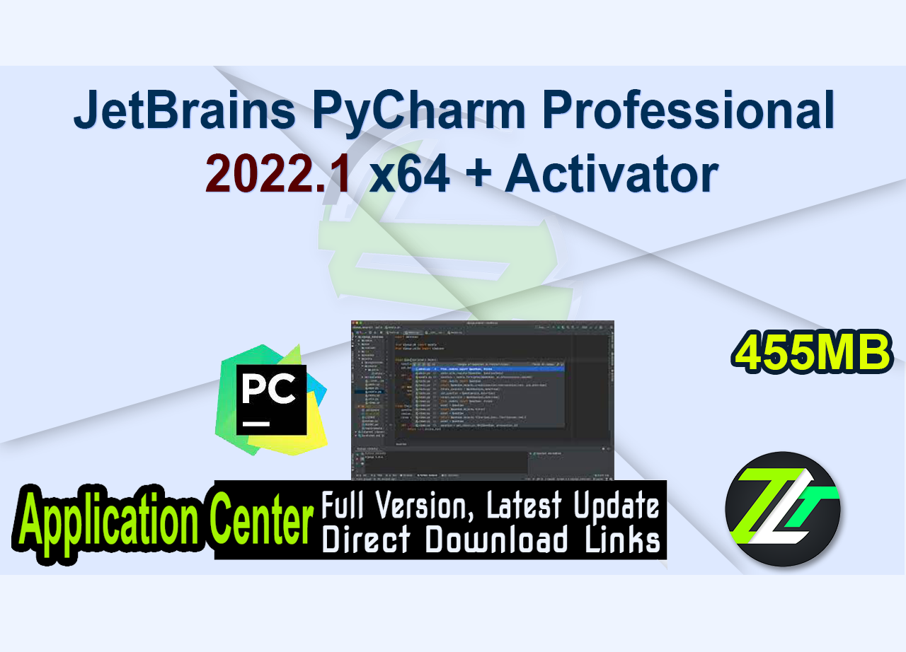 JetBrains PyCharm Professional 2022.1 x64 + Activator