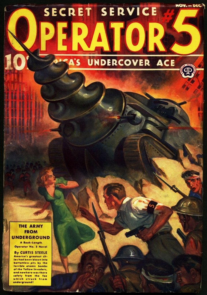 1939 Cover art by DeSoto via Golden Age Comic Book Stories