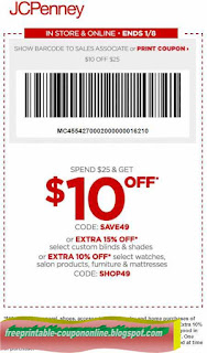 Free Printable JcPenney Coupons