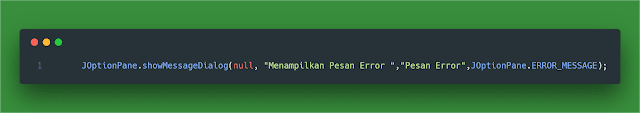 kita akan memcoba menciptakan pola kegiatan input dan output  Contoh Program Input dan Output Menggunakan JOptionPane di Java