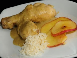 Pollo con Manzana