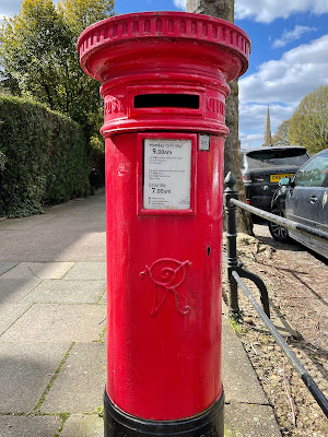 Victorian post box in Cambridge