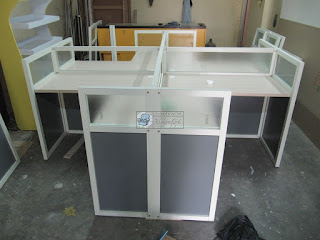 Meja Sekat Kantor - Cubicle Table - Semarang Furniture