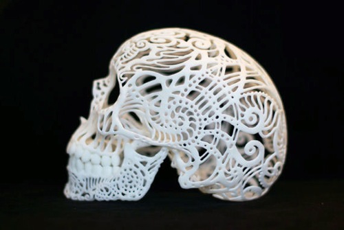 Filigree skull shhark Etsy